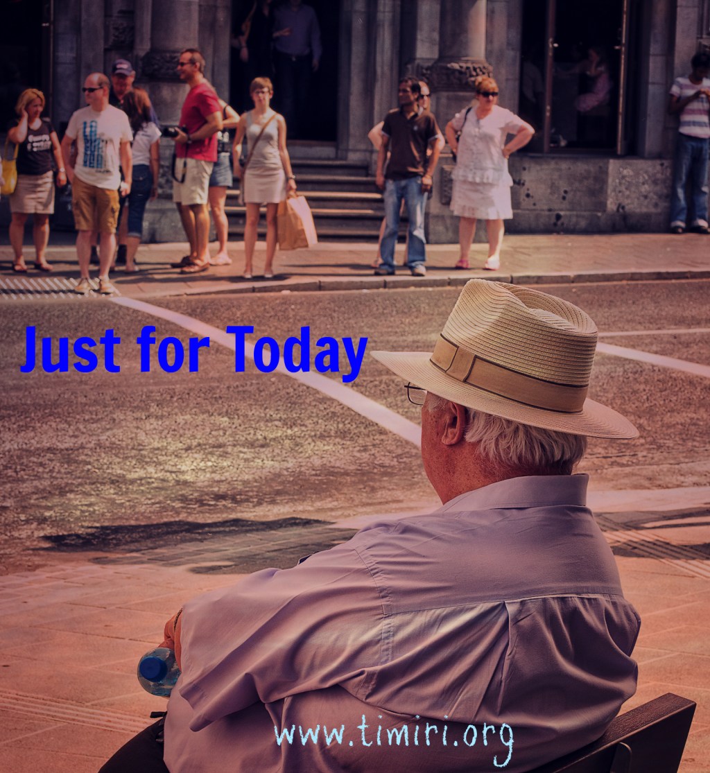 New Year Resolutions – Just for Today